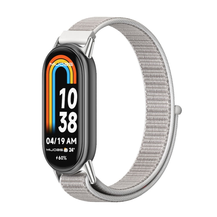 Mijobs Breathable Nylon Loop Watch Band