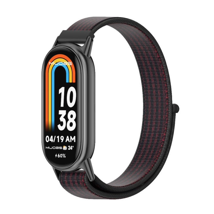 Mijobs Breathable Nylon Loop Watch Band