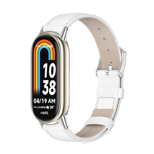 Mijobs Genuine Leather Watch Band