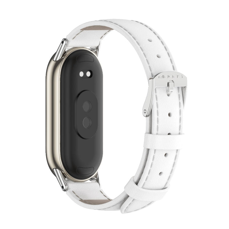 Mijobs Genuine Leather Watch Band