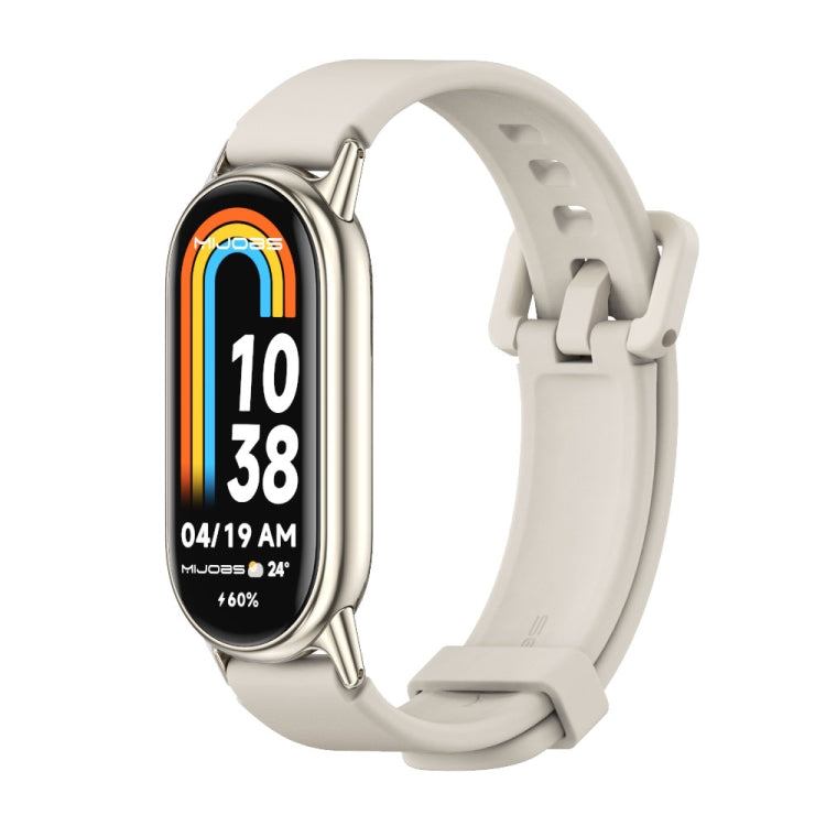 Mijobs Silicone Breathable Watch Band