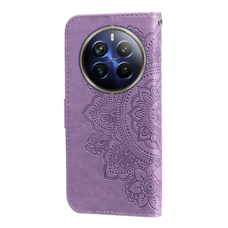 Seven-petal Flowers Embossing Leather Phone Case, For Realme 12 Pro+, For Realme C67 4G Global, For Realme C67 / 11 5G Taiwan Version, For Realme 11 4G Global, For Realme C53 / Narzo N53, For Realme 11, For Realme 11 Pro / 11 Pro+, For Realme C65 4G   ...