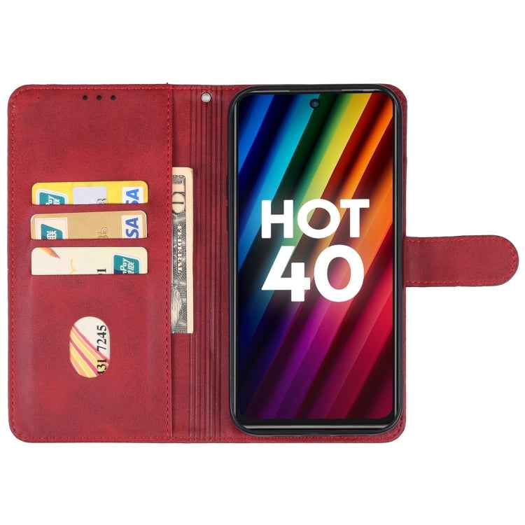 Leather Phone Case, For Infinix Hot 40