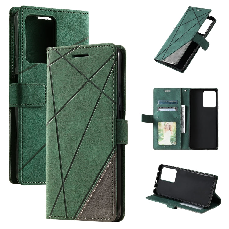Skin Feel Splicing Leather Phone Case, For Xiaomi Redmi Note 13 Pro+, For Xiaomi Redmi Note 13 Pro 5G, For Xiaomi 13T / Redmi K60 Ultra, For Redmi 12 4G, For Xiaomi POCO F5, For Redmi K60 / K60 Pro, For Redmi Note 12S 4G Global                         ...