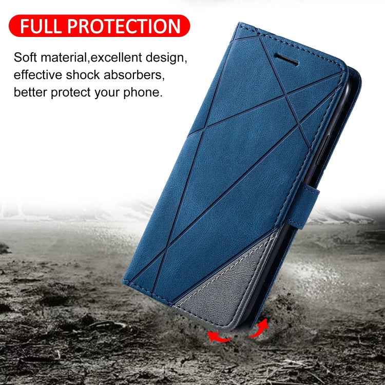 Skin Feel Splicing Leather Phone Case, For Xiaomi Redmi Note 13 Pro+, For Xiaomi Redmi Note 13 Pro 5G, For Xiaomi 13T / Redmi K60 Ultra, For Redmi 12 4G, For Xiaomi POCO F5, For Redmi K60 / K60 Pro, For Redmi Note 12S 4G Global                         ...