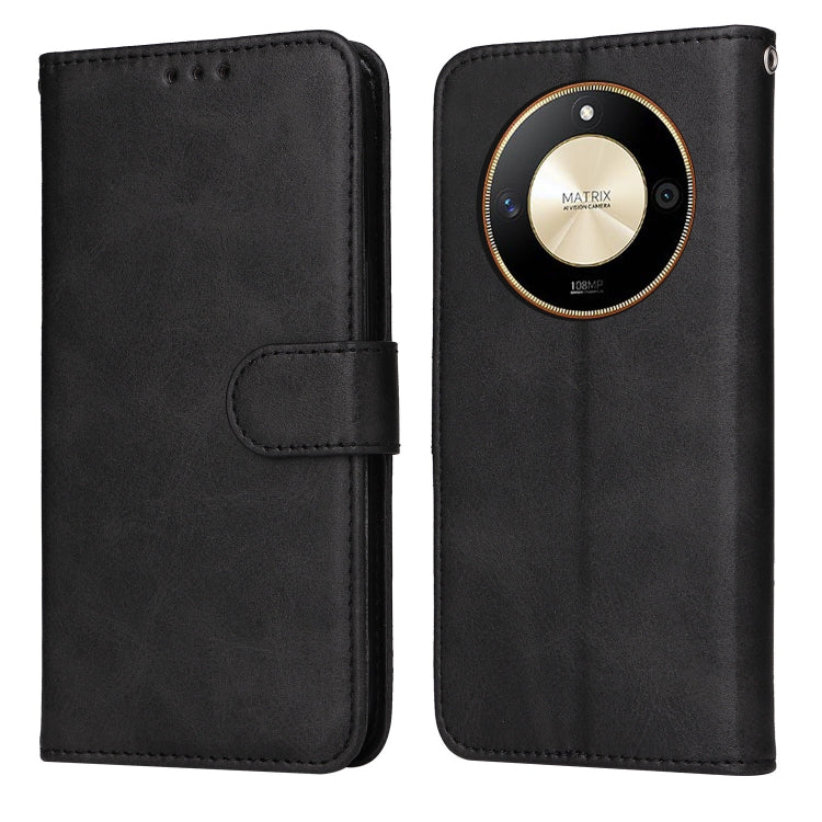 Classic Calf Texture Flip Leather Phone Case, For Honor X6a, For Honor X50, For Honor X50i 5G