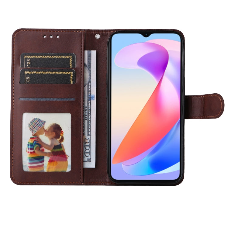 Classic Calf Texture Flip Leather Phone Case, For Honor X6a, For Honor X50, For Honor X50i 5G