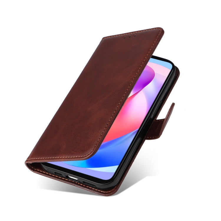 Classic Calf Texture Flip Leather Phone Case, For Honor X6a, For Honor X50, For Honor X50i 5G