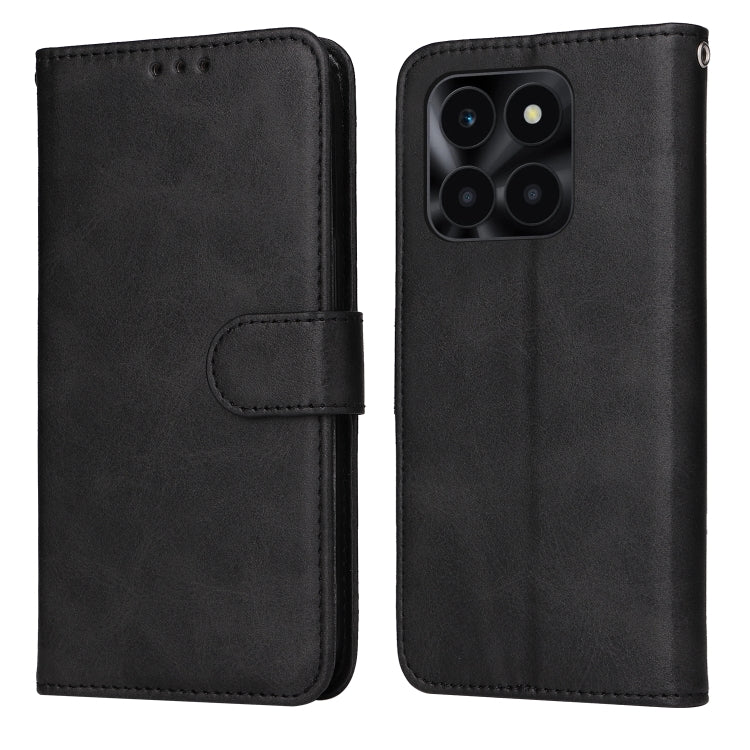 Classic Calf Texture Flip Leather Phone Case, For Honor X6a, For Honor X50, For Honor X50i 5G