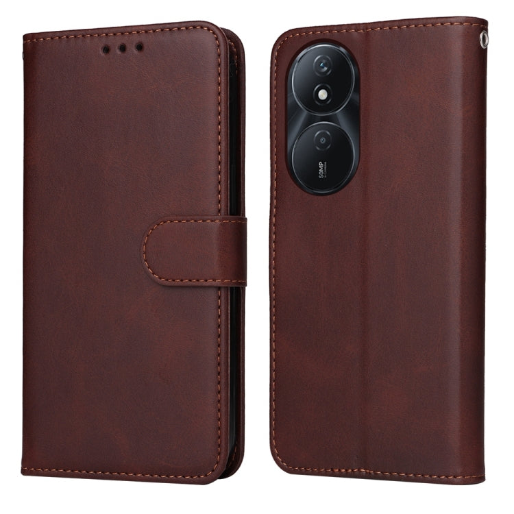 Classic Calf Texture Flip Leather Phone Case, For Honor Play 50 Plus, For Honor X6a, For Honor X50, For Honor X50i 5G