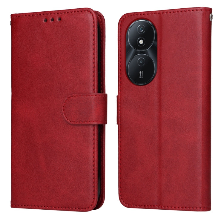Classic Calf Texture Flip Leather Phone Case, For Honor Play 50 Plus, For Honor X6a, For Honor X50, For Honor X50i 5G