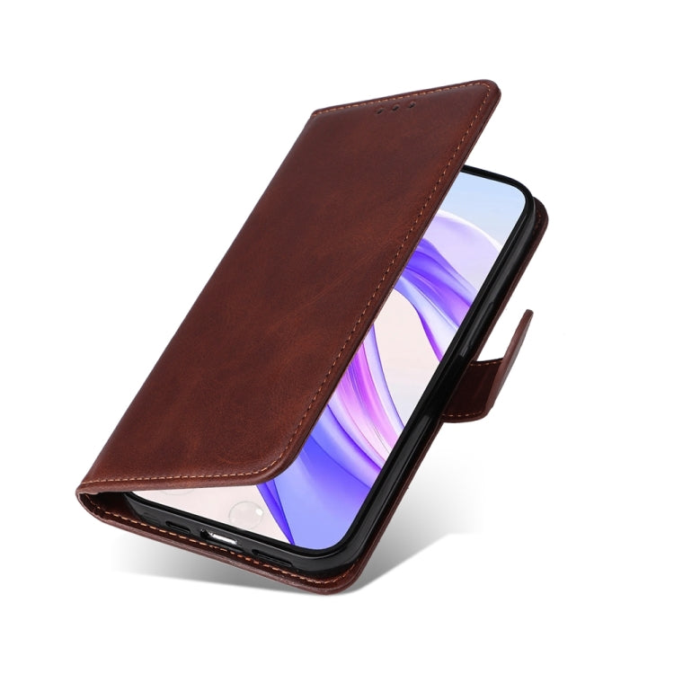 Classic Calf Texture Flip Leather Phone Case