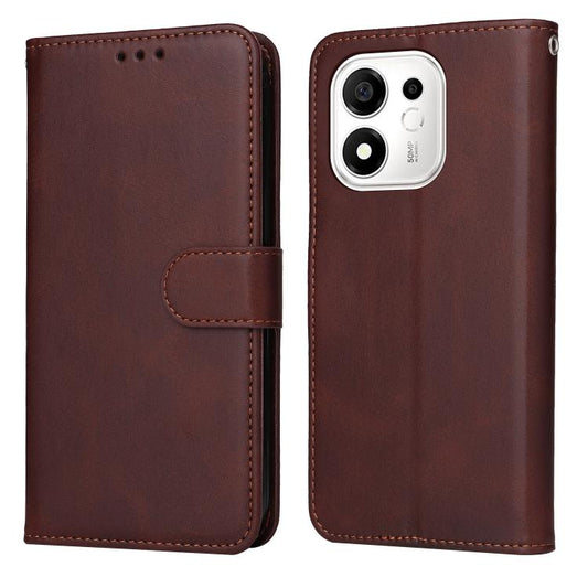 Classic Calf Texture Flip Leather Phone Case, For Honor 600 Smart 5G, For Honor Play 80 Plus 5G, For Honor 600 Global / 600 Pro Global, For Honor 600 Lite Global, For Honor X6d 5G / Play 60A 5G, For Honor X8d 4G, For Honor 500 / 500 Pro Global 155.8mm ...