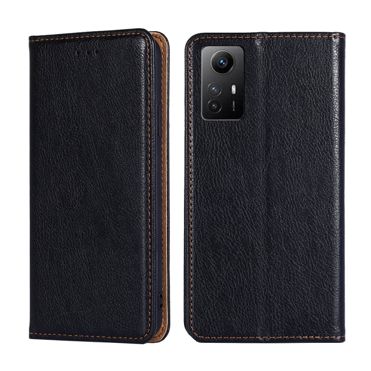 Gloss Oil Solid Color Magnetic Leather Phone Case, For Xiaomi Redmi Note 12S 4G, For Xiaomi Redmi Note 12 Turbo, For Xiaomi 13 Ultra 5G