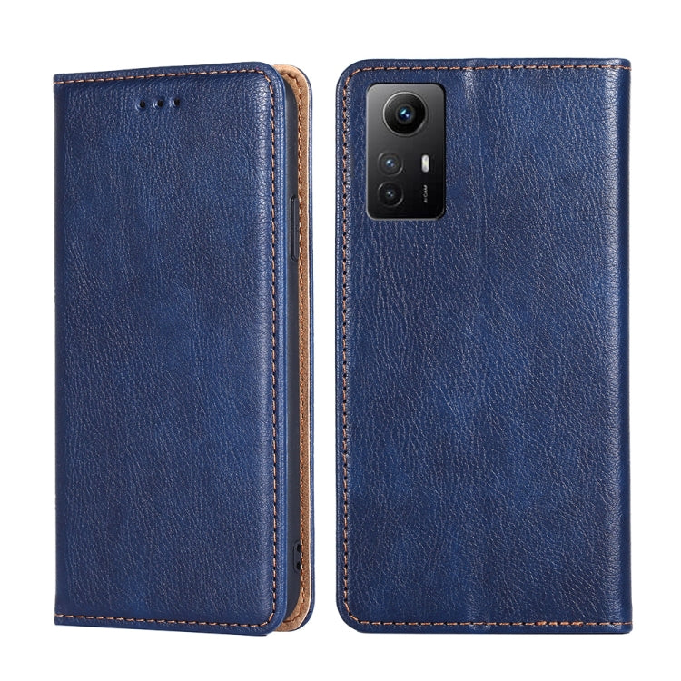 Gloss Oil Solid Color Magnetic Leather Phone Case, For Xiaomi Redmi Note 12S 4G, For Xiaomi Redmi Note 12 Turbo, For Xiaomi 13 Ultra 5G