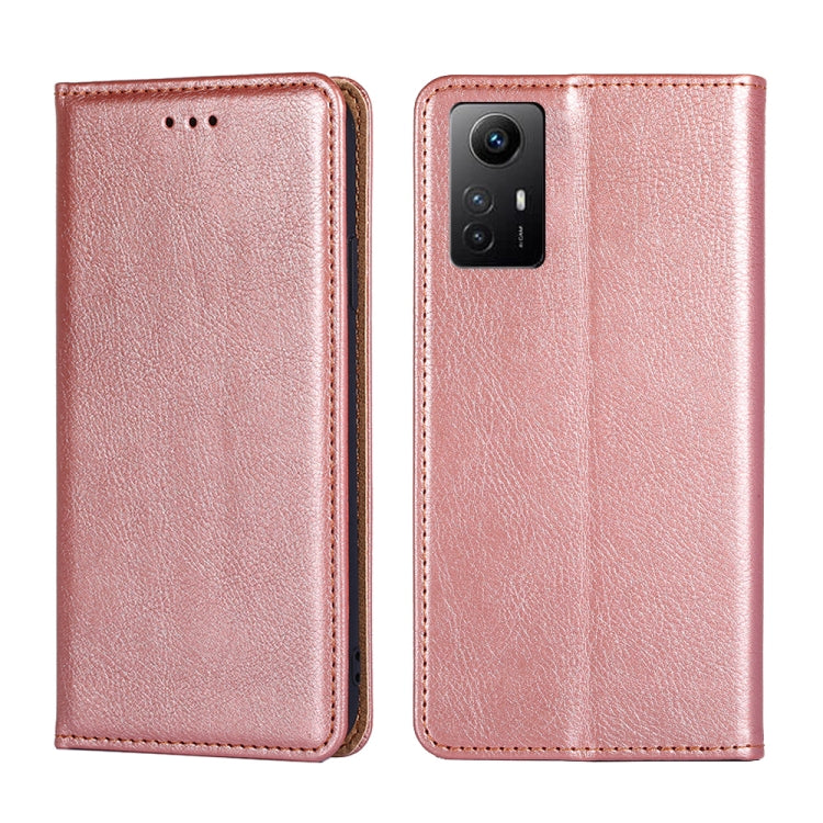 Gloss Oil Solid Color Magnetic Leather Phone Case, For Xiaomi Redmi Note 12S 4G, For Xiaomi Redmi Note 12 Turbo, For Xiaomi 13 Ultra 5G