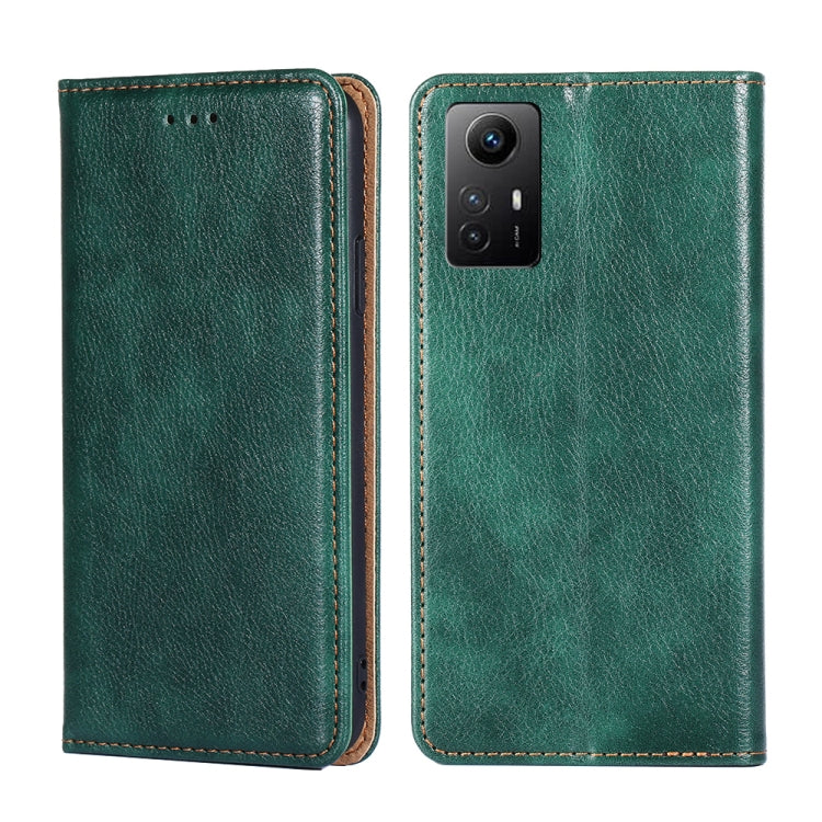 Gloss Oil Solid Color Magnetic Leather Phone Case, For Xiaomi Redmi Note 12S 4G, For Xiaomi Redmi Note 12 Turbo, For Xiaomi 13 Ultra 5G
