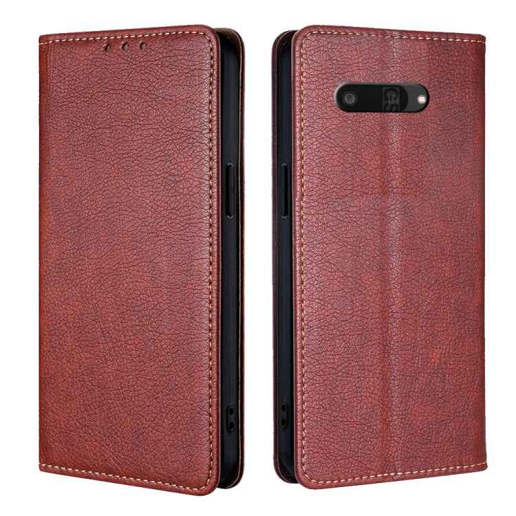Gloss Oil Solid Color Magnetic Leather Phone Case, For Kyocera Basio Active3, For Kyocera Digno SX4 5G, For Kyocera Digno SX3-KYG02
