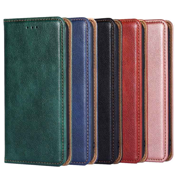 Gloss Oil Solid Color Magnetic Leather Phone Case, For Kyocera Basio Active3, For Kyocera Digno SX4 5G, For Kyocera Digno SX3-KYG02