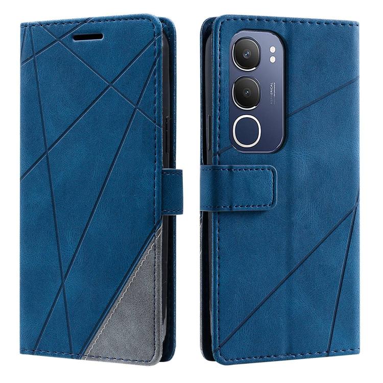 Skin Feel Splicing Leather Phone Case