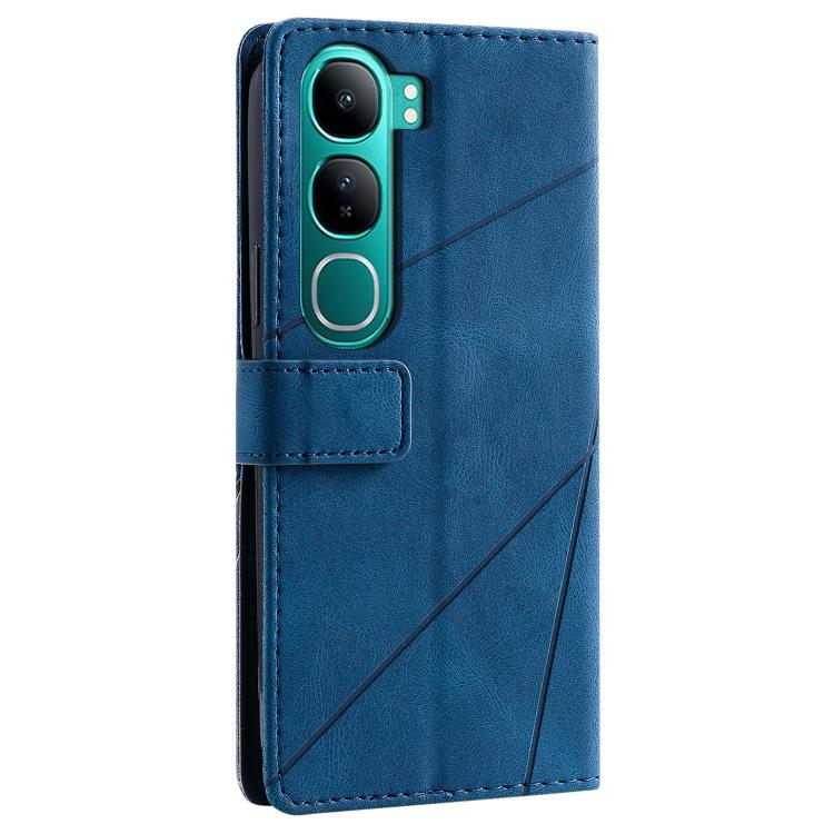 Skin Feel Splicing Leather Phone Case