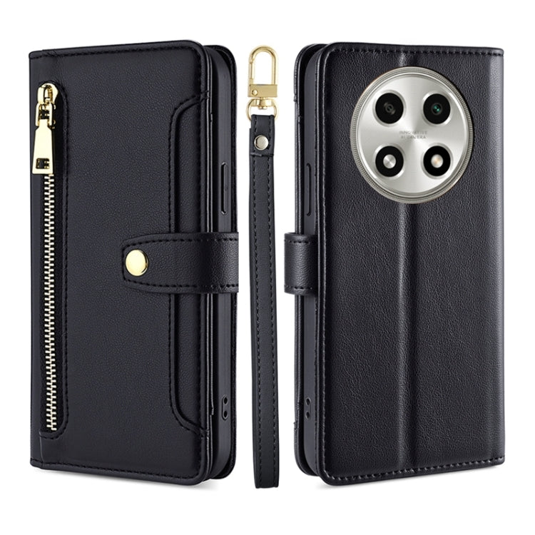 Sheep Texture Cross-body Zipper Wallet Leather Phone Case, For OPPO Find X7 Ultra 5G, For OPPO A38 4G / A18 4G, For OPPO A2 Pro 5G, For OPPO A58 4G, For OPPO Reno10 5G / Reno10 Pro 5G Global, For OPPO Reno10 5G Global, For OPPO A78 4G                  ...