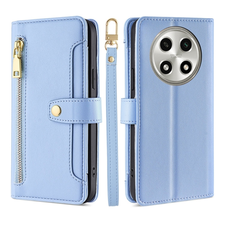 Sheep Texture Cross-body Zipper Wallet Leather Phone Case, For OPPO Find X7 Ultra 5G, For OPPO A38 4G / A18 4G, For OPPO A2 Pro 5G, For OPPO A58 4G, For OPPO Reno10 5G / Reno10 Pro 5G Global, For OPPO Reno10 5G Global, For OPPO A78 4G                  ...