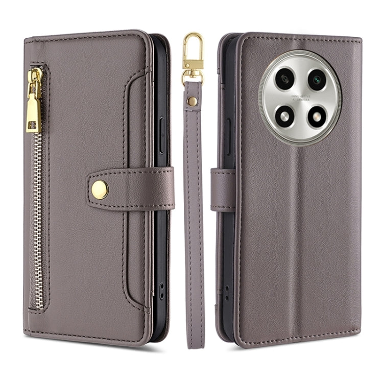 Sheep Texture Cross-body Zipper Wallet Leather Phone Case, For OPPO Find X7 Ultra 5G, For OPPO A38 4G / A18 4G, For OPPO A2 Pro 5G, For OPPO A58 4G, For OPPO Reno10 5G / Reno10 Pro 5G Global, For OPPO Reno10 5G Global, For OPPO A78 4G                  ...