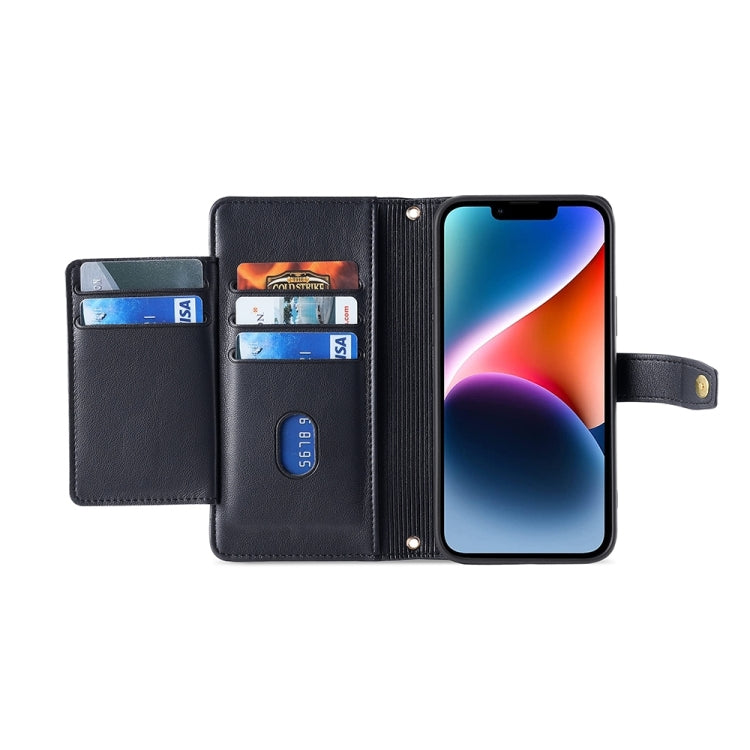 Sheep Texture Cross-body Zipper Wallet Leather Phone Case, For OPPO A78 4G, For OPPO Reno10 Pro+ 5G, For OPPO A1 5G, For OPPO Reno8 T 4G, For OPPO Reno8 T 5G / A1 Pro 5G, For OPPO Reno7 4G / F21 Pro 4G, For OPPO Find X5 Pro