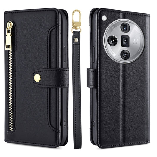 Sheep Texture Cross-body Zipper Wallet Leather Phone Case, For OPPO Find X7 Ultra 5G, For OPPO A38 4G / A18 4G, For OPPO A2 Pro 5G, For OPPO A58 4G, For OPPO Reno10 5G / Reno10 Pro 5G Global, For OPPO Reno10 5G Global, For OPPO A78 4G                  ...