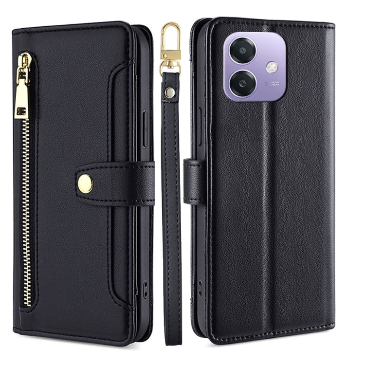 Sheep Texture Cross-body Zipper Wallet Leather Phone Case, For OPPO Find X8s 5G, For OPPO Find X8 Ultra 5G, For OPPO Reno13 F 5G / 4G, For OPPO A3 5G India, For OPPO Reno12 F 5G, For OPPO A3 Pro 5G India, For OPPO Reno12 5G Global, For OPPO A60 4G Global