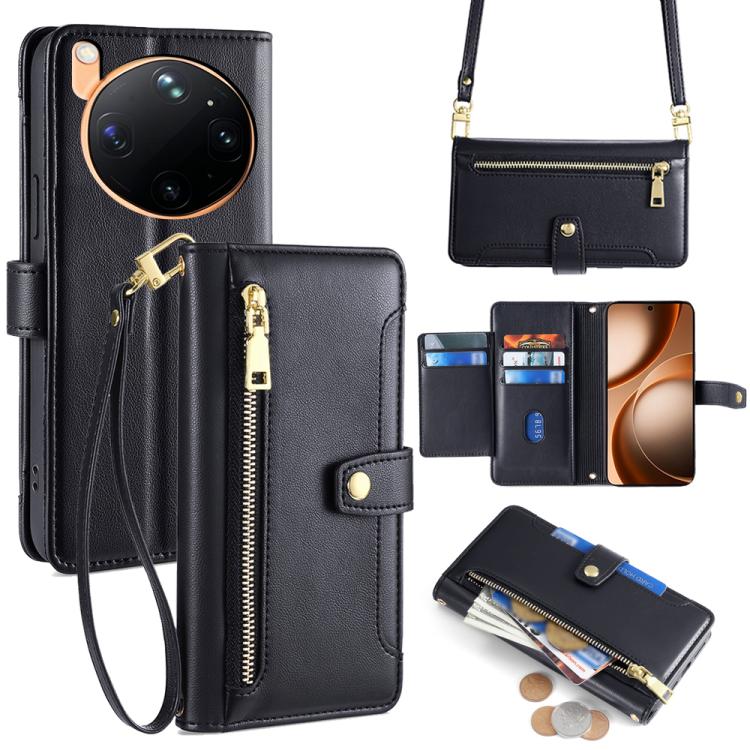 Sheep Texture Cross-body Zipper Wallet Leather Phone Case, For OPPO Find X9s Pro 5G, For OPPO Find X9 Ultra 5G, For OPPO A6s 4G, For OPPO Reno15 F 5G, For OPPO A6x 4G Global, For OPPO Reno15 5G Global, For OPPO Find X9 5G, For OPPO F31 5G