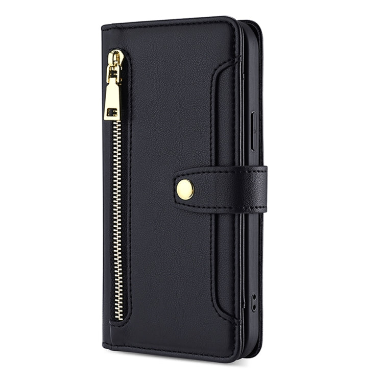 Lite Sheep Texture Cross-body Zipper Wallet Leather Phone Case, For Nokia G11 Plus, For Nokia G42 5G, For Nokia C02 TA-1522, For Nokia C300 4G US Edition, For Nokia C110 4G