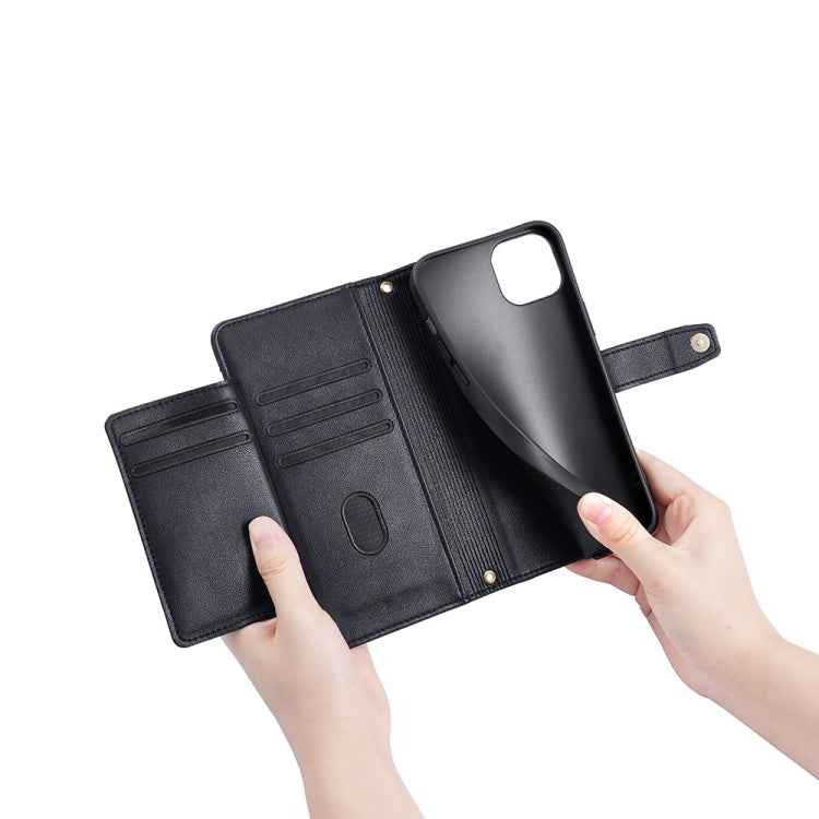 Sheep Texture Cross-body Zipper Wallet Leather Phone Case, For Samsung Galaxy M34 5G / F34 5G, For Samsung Galaxy S23 FE 5G, For Samsung Galaxy M54 5G, For Samsung Galaxy F14 5G, For Samsung Galaxy A34 5G, For Samsung Galaxy A54 5G                     ...