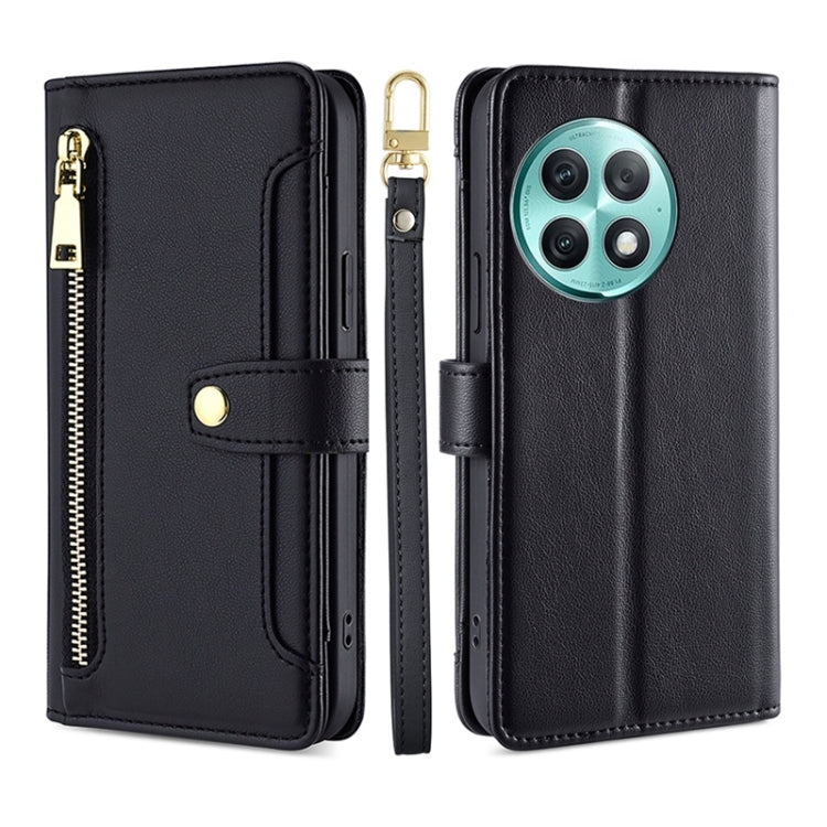 Sheep Texture Cross-body Zipper Wallet Leather Phone Case, For OnePlus Nord CE 4 Lite 5G, For OnePlus Ace 3V 5G, For OnePlus Nord CE4, For OnePlus Ace 2 Pro, For OnePlus Nord CE3 5G, For OnePlus Nord CE 3 Lite 5G