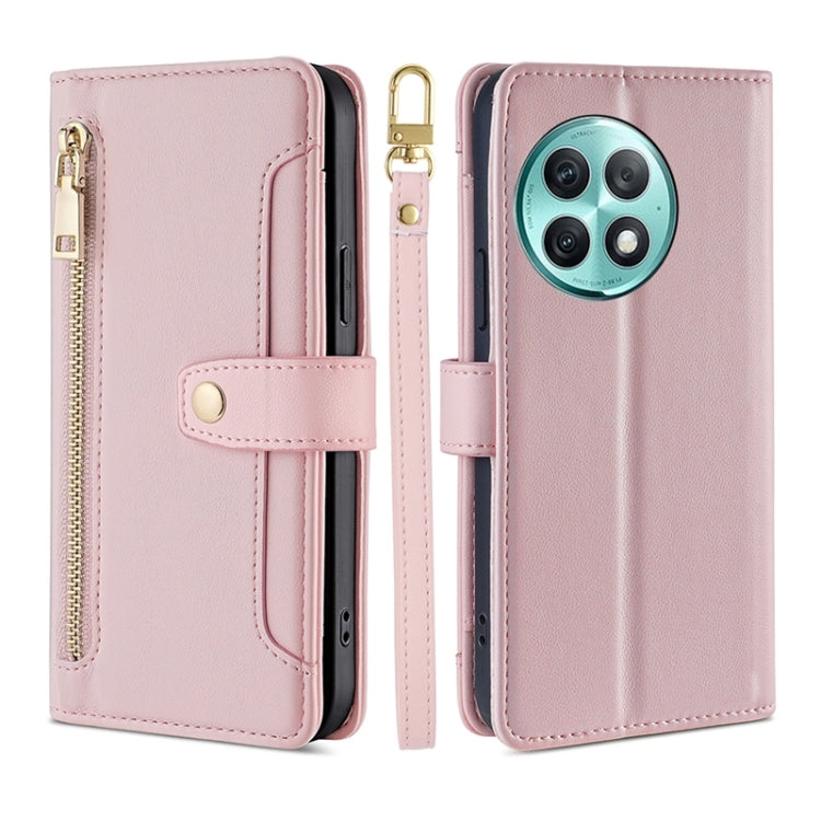 Sheep Texture Cross-body Zipper Wallet Leather Phone Case, For OnePlus Nord CE 4 Lite 5G, For OnePlus Ace 3V 5G, For OnePlus Nord CE4, For OnePlus Ace 2 Pro, For OnePlus Nord CE3 5G, For OnePlus Nord CE 3 Lite 5G