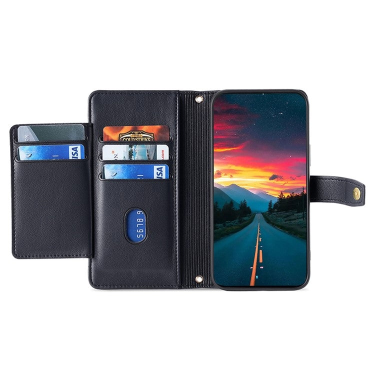 Sheep Texture Cross-body Zipper Wallet Leather Phone Case, For OnePlus Nord CE 4 Lite 5G, For OnePlus Ace 3V 5G, For OnePlus Nord CE4, For OnePlus Ace 2 Pro, For OnePlus Nord CE3 5G, For OnePlus Nord CE 3 Lite 5G