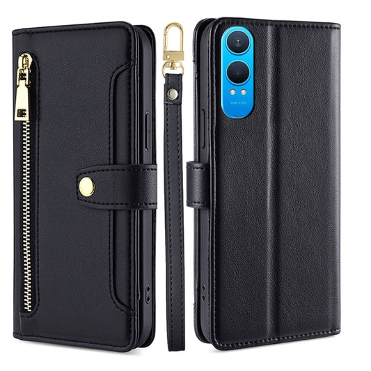 Sheep Texture Cross-body Zipper Wallet Leather Phone Case, For OnePlus Nord CE 4 Lite 5G, For OnePlus Ace 3V 5G, For OnePlus Nord CE4, For OnePlus Ace 2 Pro, For OnePlus Nord CE3 5G, For OnePlus Nord CE 3 Lite 5G