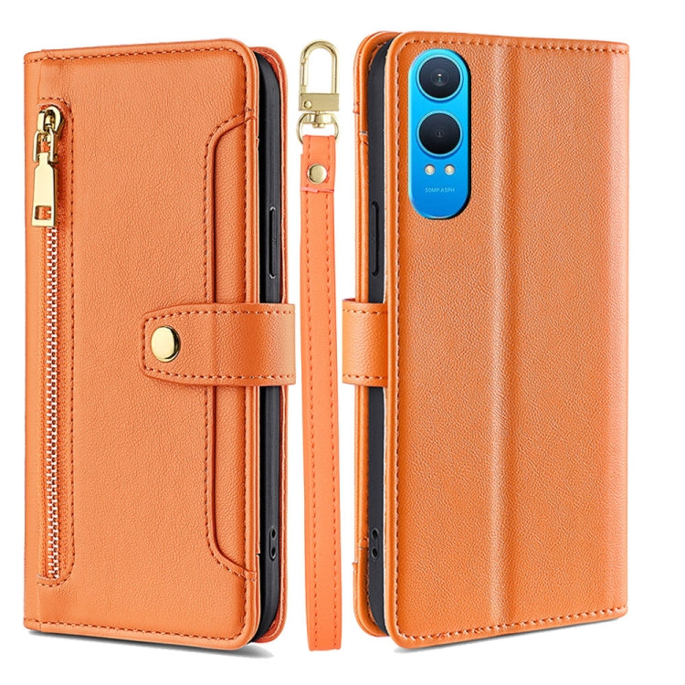 Sheep Texture Cross-body Zipper Wallet Leather Phone Case, For OnePlus Nord CE 4 Lite 5G, For OnePlus Ace 3V 5G, For OnePlus Nord CE4, For OnePlus Ace 2 Pro, For OnePlus Nord CE3 5G, For OnePlus Nord CE 3 Lite 5G