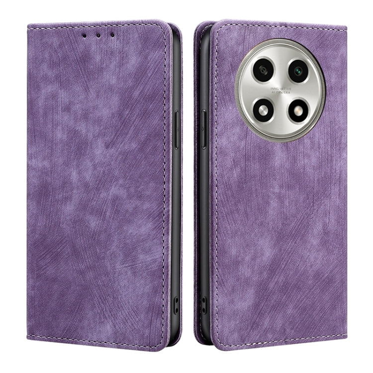 RFID Anti-theft Brush Magnetic Leather Phone Case, For OPPO A38 4G / A18 4G, For OPPO A2 Pro 5G, For OPPO A58 4G, For OPPO Reno10 5G / Reno10 Pro 5G Global, For OPPO A78 4G, For OPPO Reno10 Pro+ 5G, For OPPO A1 5G, For OPPO A79 5G
