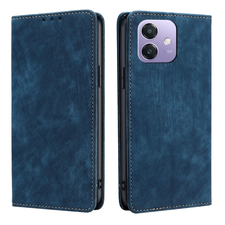 RFID Anti-theft Brush Magnetic Leather Phone Case, For OPPO Reno13 F 5G / 4G, For OPPO A3 5G India, For OPPO Reno12 F 5G, For OPPO A3 Pro 5G India, For OPPO Reno12 5G Global, For OPPO A60 4G Global, For OPPO Reno11 F 5G, For OPPO Find X7 5G            ...
