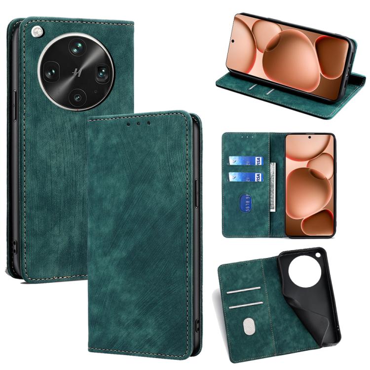 RFID Anti-theft Brush Magnetic Leather Phone Case, For OPPO K13 Turbo Pro 5G, For OPPO Reno14 F 5G, For OPPO A5x 5G Global, For OPPO A5 5G 2025 Global, For OPPO Find X8s+ 5G, For OPPO Find X8s 5G, For OPPO Find X8 Ultra 5G, For OPPO F29 5G Global      ...