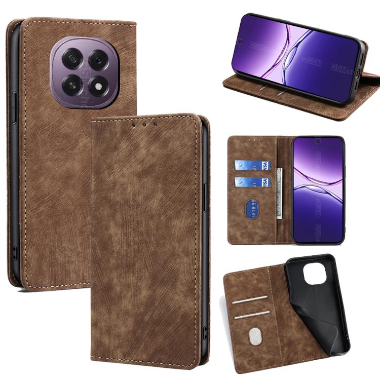 RFID Anti-theft Brush Magnetic Leather Phone Case, For OPPO K13 Turbo Pro 5G, For OPPO Reno14 F 5G, For OPPO A5x 5G Global, For OPPO A5 5G 2025 Global, For OPPO Find X8s+ 5G, For OPPO Find X8s 5G, For OPPO Find X8 Ultra 5G, For OPPO F29 5G Global      ...
