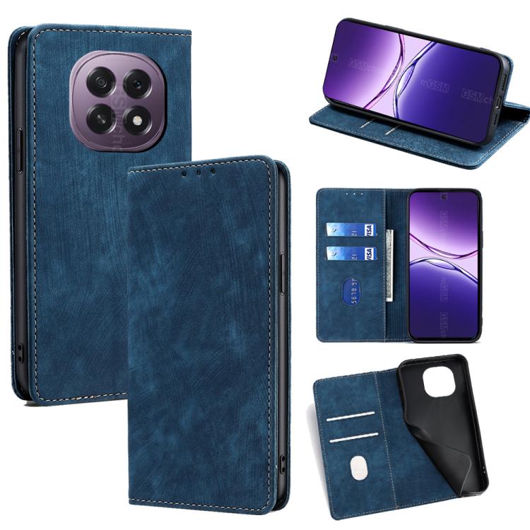 RFID Anti-theft Brush Magnetic Leather Phone Case, For OPPO K13 Turbo Pro 5G, For OPPO Reno14 F 5G, For OPPO A5x 5G Global, For OPPO A5 5G 2025 Global, For OPPO Find X8s+ 5G, For OPPO Find X8s 5G, For OPPO Find X8 Ultra 5G, For OPPO F29 5G Global      ...