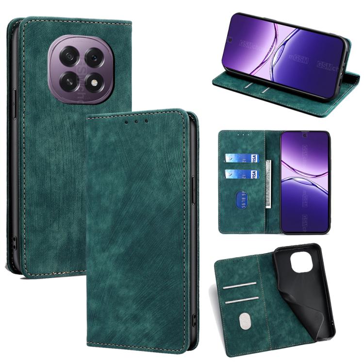 RFID Anti-theft Brush Magnetic Leather Phone Case, For OPPO K13 Turbo Pro 5G, For OPPO Reno14 F 5G, For OPPO A5x 5G Global, For OPPO A5 5G 2025 Global, For OPPO Find X8s+ 5G, For OPPO Find X8s 5G, For OPPO Find X8 Ultra 5G, For OPPO F29 5G Global      ...