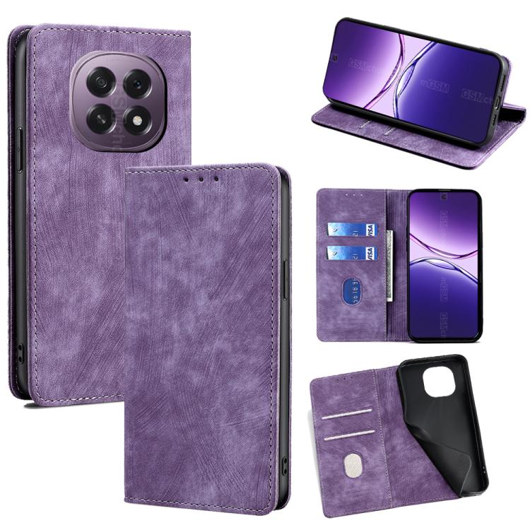 RFID Anti-theft Brush Magnetic Leather Phone Case, For OPPO K13 Turbo Pro 5G, For OPPO Reno14 F 5G, For OPPO A5x 5G Global, For OPPO A5 5G 2025 Global, For OPPO Find X8s+ 5G, For OPPO Find X8s 5G, For OPPO Find X8 Ultra 5G, For OPPO F29 5G Global      ...
