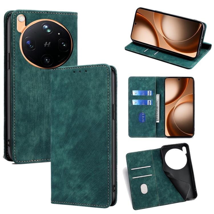 RFID Anti-theft Brush Magnetic Leather Phone Case, For OPPO Find X9s Pro 5G, For OPPO Find X9 Ultra 5G, For OPPO A6s 4G, For OPPO Reno15 F 5G, For OPPO A6x 4G Global, For OPPO Reno15 5G Global, For OPPO Find X9 5G, For OPPO F31 5G, For OPPO Find X9 Pro 5G
