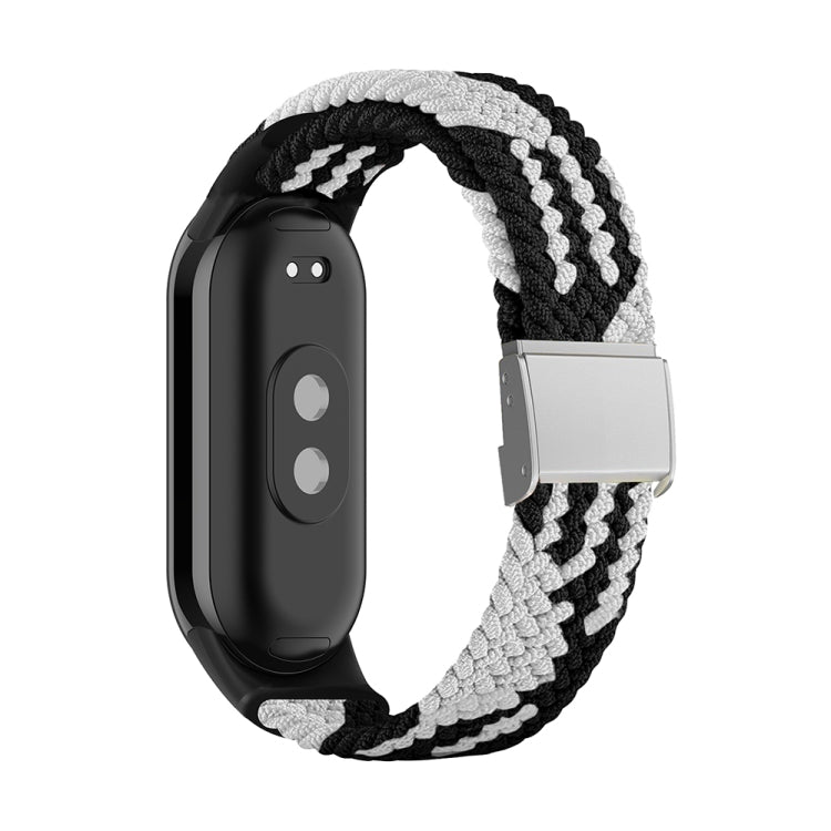 Adjustable Nylon Braided Steel Buckle Watch Band
