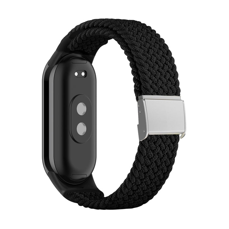 Adjustable Nylon Braided Steel Buckle Watch Band