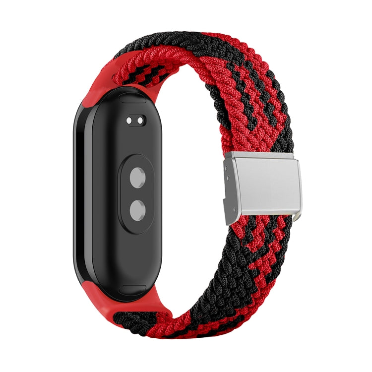 Adjustable Nylon Braided Steel Buckle Watch Band